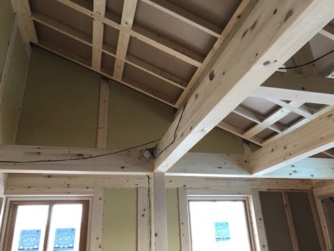 建物が出来てくるとワクワクします❣