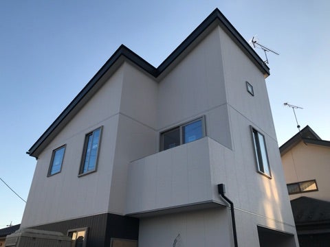 足場が外れるのが楽しみでした❣