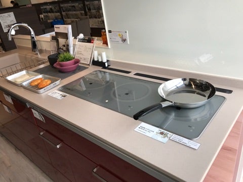 キッチンの調理台